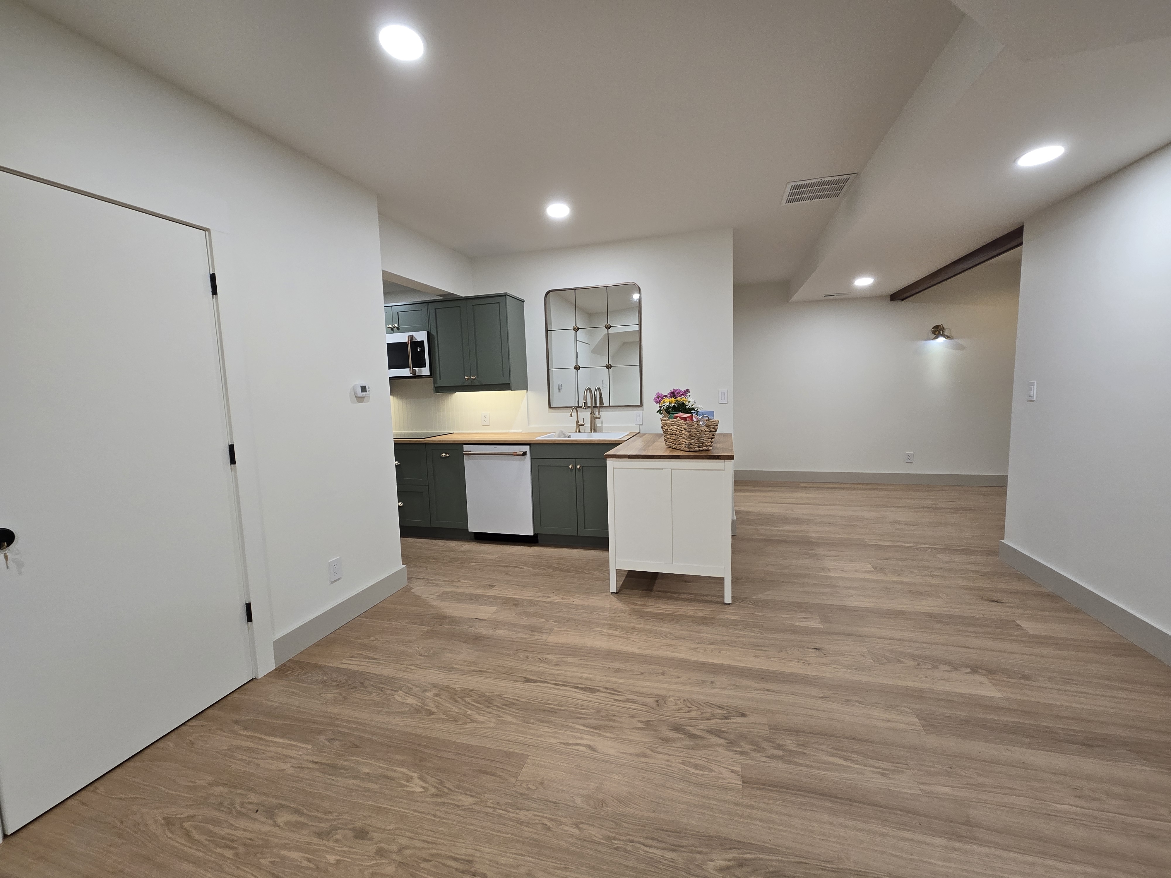 Parent Basement and Bath